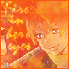 An icon of Shura smiling with the text Fire in Her Eyes