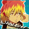 An icon of Shura looking bored with the text Whatever