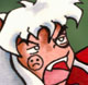 Inuyasha's not happy with Shippou.