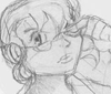 Just a lady with glasses